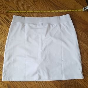 J. Crew Factory Active White Skort